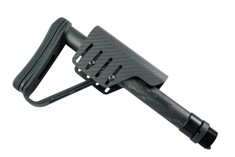 Smoke ultralight carbon fiber Buttstock - Image 2
