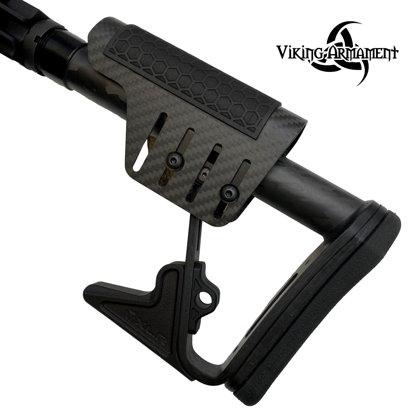 Smoke ultralight carbon fiber Buttstock - Image 3