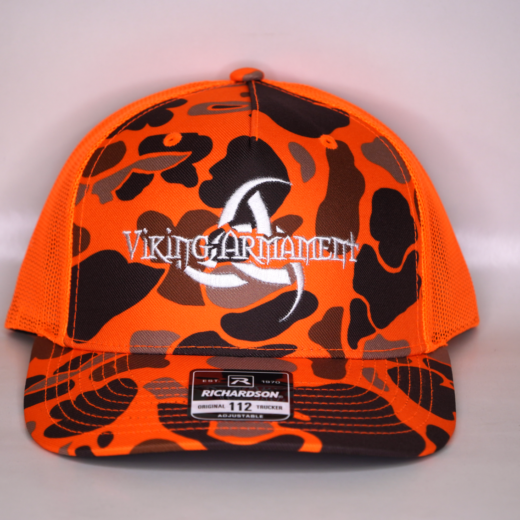 VA HAT - Orange Camo