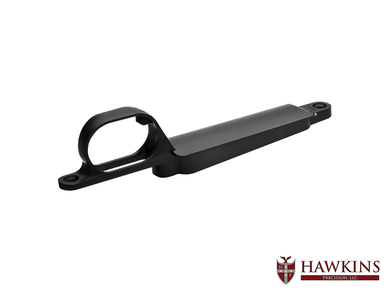 Hawkins Precision Oberndorf Bottom Metal Lightweight and premium quality, the Hawkins Precision Oberndorf Bottom Metal is a CNC-machined masterpiece designed to elevate your rifle build. Its precise craftsmanship ensures durability and a seamless fit for a wide range of rifles. This bottom metal features a patented cantilever spring release, guaranteeing the floor plate will not accidentally open under any level of recoil. This design offers unmatched security and reliability during use, giving shooters peace of mind. Constructed with high-quality materials, this bottom metal provides exceptional performance at an affordable price point, making it an excellent upgrade for hunters and precision shooters alike. Components: CNC-machined lightweight construction Patented cantilever spring release system Secure floor plate retention Compatible with a wide range of rifle models Notes: Lightweight design reduces overall rifle weight Designed to prevent accidental floor plate opening under recoil Ideal for precision and hunting rifles Upgrade your rifle with the Hawkins Precision Oberndorf Bottom Metal — combining quality, innovation, and value for the discerning shooter.