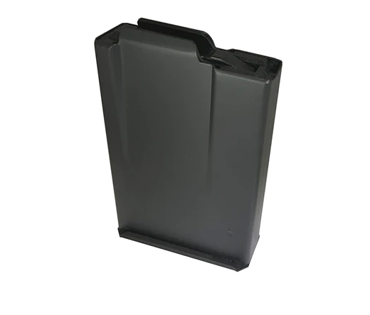 .223 Short Action AICS 10-Round Box Magazine When reliability matters and every round counts, a precision magazine is more than just an accessory — it’s the heartbeat of your feeding system. This .223 Short Action AICS 10-Round Box Magazine is engineered for shooters who demand flawless feeding, durability, and versatility across multiple small-caliber platforms. Whether you’re on the range practicing for competition, punching paper for groups, or heading out for a predator hunt, you need a magazine that functions as smoothly as your bolt throw. At the core of this magazine is an innovative insert wall system that cleverly reconfigures a standard .308 short action steel magazine body to securely hold smaller calibers. This means you get the trusted strength of a steel AICS-pattern magazine body without compromise — but with interior geometry precisely shaped to feed .223 Remington, .223 Ackley Improved, .300 Blackout, and 6.8 SPC with confidence. This adaptability means you can run one trusted magazine body for multiple rifles in your safe, streamlining your kit while maintaining the reliability you expect. Each magazine is built from high-quality steel, finished to resist corrosion and harsh field conditions. The robust spring and follower design ensure consistent feeding, even under rapid fire or when running your bolt hard in dynamic shooting stages. The 10-round capacity gives you plenty of ammo on tap, whether you’re working through a string of steel or stacking up hits on a coyote stand. Key Features: 10-round capacity for .223 Rem, .300 Blackout, 6.8 SPC, and .223 AI Proven AICS short action magazine body Insert wall system optimizes interior for small-caliber feeding Durable steel construction with corrosion-resistant finish Compatible with AICS-pattern bottom metal and chassis Notes: Always verify fitment with your specific action and bottom metal to ensure reliable performance. Stay ready and keep your rifle fed with a magazine that works as hard as you do, shot after shot.