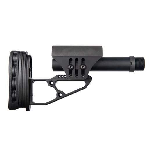 XLR TR2 Buttstock Engineered for maximum adaptability, the XLR Tactical Revision 2 (TR-2) Buttstock delivers unmatched ergonomic performance for precision rifle shooters, hunters, and tactical professionals alike. Whether you're building a purpose-driven competition rifle or an ultralight backcountry setup, the TR-2 brings years of XLR design evolution into a compact, fully adjustable stock. Built around a universal mounting system, the TR-2 is compatible with nearly all AR-style buffer tube chassis platforms, including the entire XLR rifle chassis line. The TR-2 includes a castle nut and buffer tube in every order, allowing quick integration onto your setup with minimal tools. Dual recoil plates offer modularity in recoil pad position—adjusting for both cant and height to fine-tune your shoulder weld. If saving ounces is critical, one plate can be removed to lighten your system without sacrificing performance. This stock is packed with features to support real-world shooting scenarios: ambidextrous quick-detach sling mounts, a fully adjustable cheek rest, and integrated provisions for a monopod or bag rider. The enclosed design maintains structural integrity while providing a streamlined, snag-resistant profile for field or competition use. Components: Adjustable cheek riser (ambidextrous) Dual recoil plate system for recoil pad height and cant Quick-detach (QD) sling mounts (left & right side) Bag rider & monopod compatible Castle nut and buffer tube included Compatible with all XLR chassis and most AR-style rifle platforms Machined aluminum body with enclosed design Notes: Highly modular for hunting, precision, and tactical builds Dual recoil plate can be run as single for weight savings Easily field-adjustable for changing shooting positions or users Made in the USA The XLR TR-2 Buttstock is built to be the last stock you'll ever need—rigid, customizable, and ready for any mission. Whether you're stabilizing on a mountain ridge or zeroing in from a barricade, the XLR TR2 Buttstock keeps you anchored and on target.