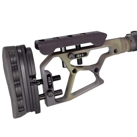 XLR C-6 Buttstock The XLR Industries C-6 Buttstock is built for precision rifle shooters who demand maximum adjustability without sacrificing lightweight performance. Designed with years of field testing and competitive feedback, the C-6 delivers six points of ergonomic fit adjustment, making it one of the most versatile buttstocks on the market today. With tool-less adjustments for length of pull, cheek rest height, and recoil pad height, the C-6 ensures a seamless shooter-to-rifle interface no matter the scenario. Whether transitioning between standing, kneeling, or prone positions—or switching to support-side shooting—the C-6 makes quick fit changes effortless and reliable. Designed to pair perfectly with the XLR Envy Pro chassis, this buttstock shines in fast-paced NRL/PRS matches and long-range positional shooting stages. Weighing in at only 24 ounces, the C-6 is also an ideal solution for hunters who want the benefits of a modern precision chassis without dragging unnecessary weight into the backcountry. From the range to the field, the C-6 offers a sleek, rugged, and performance-focused upgrade for any serious shooter. Components: Tool-less length of pull adjustment Tool-less cheek rest height adjustment Tool-less recoil pad height adjustment Lightweight design – only 24 oz Integrated QD sling mounts Monopod/bag rider compatible Machined aluminum construction Compatible with all XLR chassis systems and AR buffer tube interfaces Notes: Designed for both competition and long-range hunting use Easily adjustable in-field to match shooter or position Ideal pairing with XLR Envy Pro chassis Made in the USA Whether you're on the clock in a match or lining up on a mountain ridge, the XLR C-6 Buttstock delivers the comfort, precision, and adaptability needed to stay locked in and on target.