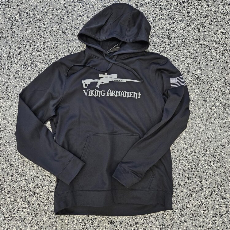 VA Hoodie - Black - Image 1