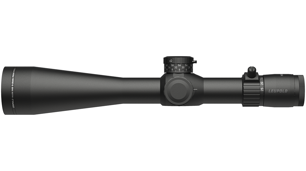 Leupold Mark 5HD 5-25x56 PR2-MOA Riflescope When distance, precision, and speed all matter equally, the Leupold Mark 5HD 5-25x56 PR2-MOA riflescope stands ready to deliver. This high-performance optic was built around Leupold’s renowned Professional-Grade Optical System, setting the standard for light transmission, glare reduction, and optical clarity in the toughest field conditions imaginable. Whether you’re glassing ridgelines at first light, dealing with mirage on the range, or tracking a target through shifting shadows, the Mark 5HD cuts through it all to provide a crisp, reliable sight picture. The Mark 5HD’s optical performance is only part of the story. Designed with professional shooters and hunters in mind, its construction and controls are made to excel under real-world stress. Precision-machined tactile turrets feature more audible and positive click adjustments, so you can dial your dope with confidence — even while wearing gloves. The larger, easier-to-read numbers mean you’re always on the right adjustment without second guessing. An integrated high-speed throw lever makes magnification changes fast and intuitive, helping you adapt instantly to changing conditions and distances. Built to survive a lifetime of abuse in harsh environments, the Mark 5HD is 100% waterproof, fogproof, and backed by Leupold’s legendary lifetime guarantee. Every scope is proudly designed, machined, and assembled in the USA to the tightest tolerances in the industry. With its PR2-MOA reticle, shooters get an intuitive holdover and windage reference system that makes engaging targets at extended ranges faster and more precise than ever. Key Features: Professional-Grade Optical System with best-in-class glare reduction and clarity PR2-MOA reticle for fast holdovers and wind calls Precise, tactile, and audible turrets for reliable adjustments Integrated high-speed throw lever for quick magnification changes Rugged, waterproof, and fogproof — built to perform for life Notes: Ideal for precision rifle competitions, long-range hunting, or any scenario where accuracy cannot be compromised. When your shot has to count — trust the Mark 5HD to deliver.