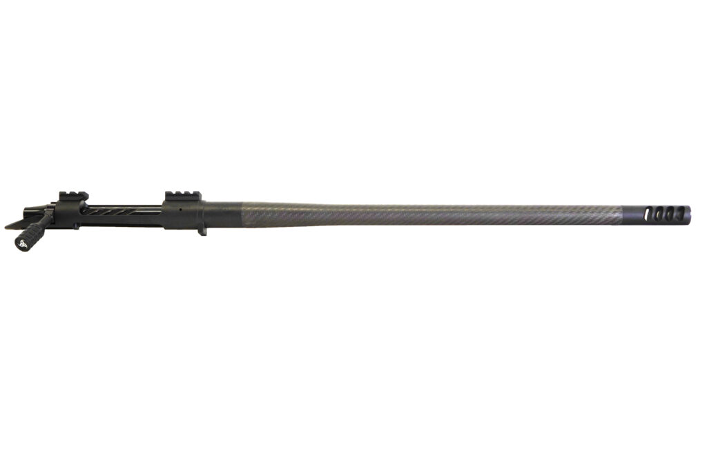 Engineers purpose-built this 20” 7 Backcountry barreled action for mountain hunters and long-range precision shooters, creating a lightweight powerhouse that performs in the most demanding environments. They combine the rugged performance of our Viking Armament Outlaw stainless action with a 20” Benchmark carbon barrel, tuning this setup for field carry without compromising on accuracy.