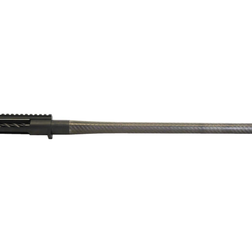 Ready to Ship: 20” 7PRC Lone Peak Razor Barreled Action This Ready-to-Ship 20” 7PRC Lone Peak Razor barreled action is purpose-built for shooters who demand long-range precision, rugged reliability, and lightweight performance. Whether you're building a custom hunting rifle or upgrading your current setup, this package delivers match-grade accuracy and top-tier components in a sleek, compact configuration. Precision-machined and hand-assembled, each component in this build is selected for optimal compatibility and accuracy. The Lone Peak Razor stainless action is known for its strength and smooth cycling, making it the perfect platform for today’s high-performance cartridges like the 7mm PRC. Paired with a Benchmark carbon fiber barrel, this setup offers a remarkable blend of weight savings and consistent precision. The 20” length and Sendero contour strike an ideal balance between maneuverability and performance, while the 1:8 twist rate is optimized for modern high-BC projectiles. The MB&M 4-port muzzle brake is gunsmith-timed for maximum recoil reduction and stability, and the integrated 20 MOA Picatinny rail allows for ample elevation adjustment at long distances. Finished in a sleek black Cerakote for durability and corrosion resistance, this barreled action also includes our VA bolt knob upgrade for enhanced ergonomics and control.