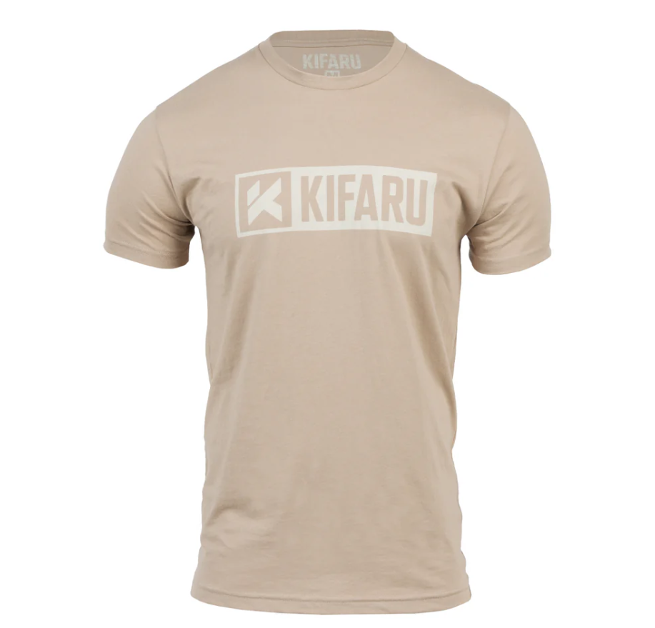 Kifaru Logo T-Shirt – Tan