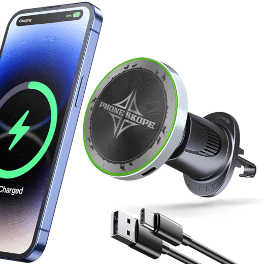 Magnetic Wireless Charging Dash Mount