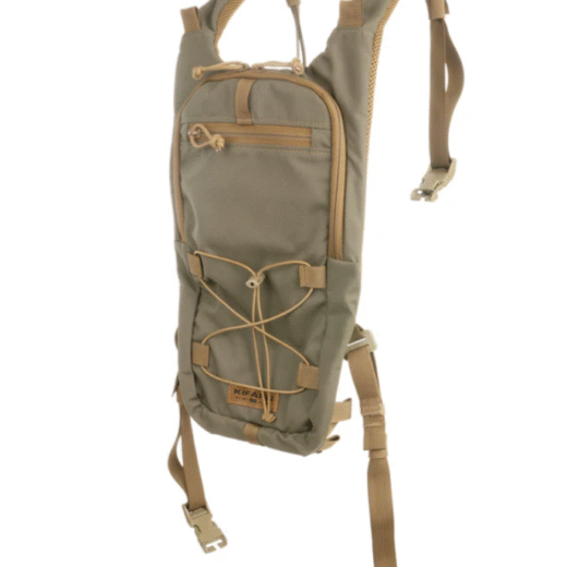 Kifaru Hydro Harness Stay hydrated and mobile without sacrificing comfort or pack integration with the Kifaru Hydro Harness. Designed to seamlessly integrate with Kifaru packs or be worn as a standalone hydration system, this harness delivers versatility for hunters, ruckers, and outdoorsmen who demand efficiency on the move. Whether you’re covering miles on the trail, stalking game, or training with a ruck, the Hydro Harness ensures your hydration is always within easy reach. Key Features Modular Design – Wear it independently or attach it directly to Kifaru packs for seamless use. Hydration Ready – Compatible with most hydration bladders (up to 3L capacity). Lightweight & Low-Profile – Comfortable fit without unnecessary bulk. Adjustable Fit – Harness system allows for a secure, customizable setup across body types. Durable Construction – Built with Kifaru’s proven materials for long-lasting performance in the field. Why It Stands Out Unlike standard hydration carriers, the Kifaru Hydro Harness is designed for serious backcountry use. Its modular build lets you carry water hands-free on short excursions or integrate it with a full Kifaru pack system for extended hunts and rucks. The streamlined harness keeps weight balanced, preventing fatigue, while the rugged build ensures it can handle demanding conditions. Specs Capacity: Fits up to 3L bladder (not included) Use Options: Standalone or integrated with Kifaru packs Material: Heavy-duty, field-ready construction Purpose: Hunting, rucking, training, backcountry expeditions The Kifaru Hydro Harness delivers hydration without compromise—lightweight, adaptable, and built tough for the outdoors.