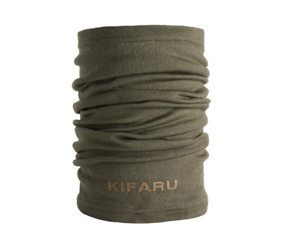 Kifaru Seamless Neck Gaiter The Kifaru Seamless Neck Gaiter is a lightweight, versatile layer designed to keep you comfortable in changing conditions. Whether you’re on the mountain glassing for game, hiking deep into backcountry terrain, or simply needing adaptable protection, this gaiter provides reliable coverage without bulk. Built from moisture-wicking, breathable fabric, it helps regulate temperature while protecting against sun, wind, dust, and cold air. Key Features Seamless Construction – Soft, chafe-free design for all-day comfort. Versatile Use – Wear it as a neck gaiter, face mask, headband, or beanie. Breathable Performance Fabric – Wicks sweat and dries quickly. Lightweight Protection – Shields from wind, dust, cold, and harsh sun. Packable – Folds down small for easy storage in a pocket or pack. Why It Stands Out Unlike traditional neck coverings, the Kifaru Seamless Neck Gaiter is built for adaptability. Its stretchy, lightweight fabric moves with you while offering full coverage when needed. Perfect for early morning chill, mid-day sun, or high-wind ridges, this gaiter transitions easily between roles without weighing you down. For hunters, ruckers, and outdoorsmen who demand versatile gear, this gaiter is an essential part of the kit. Specs Material: Lightweight, moisture-wicking performance fabric Design: Seamless tube-style construction Uses: Hunting, rucking, hiking, general outdoor wear Fit: One size fits most The Kifaru Seamless Neck Gaiter delivers simple, effective protection in the field—adaptable, breathable, and always ready when conditions shift.