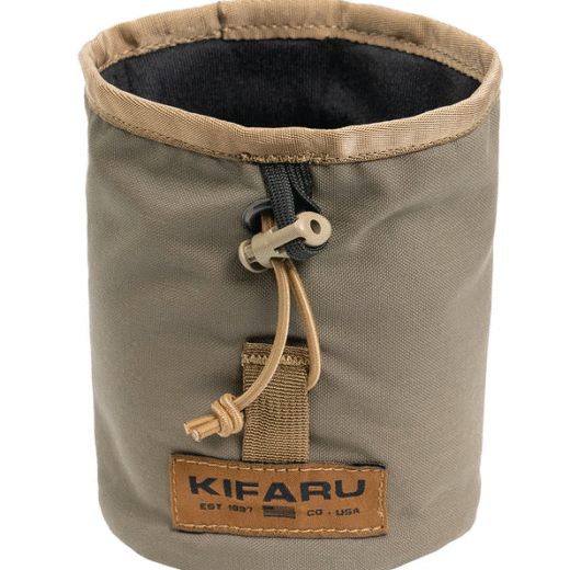 Kifaru Release Pouch The Kifaru Release Pouch is a streamlined, quick-access storage solution designed for fast deployment of essential gear. Built with Kifaru’s legendary durability and attention to detail, this pouch excels in situations where speed, reliability, and ruggedness matter most. Crafted from abrasion-resistant, high-strength materials, the Release Pouch is designed to withstand the toughest environments without compromising accessibility. Its innovative pull-tab opening system allows you to rapidly deploy the pouch’s contents, making it ideal for items you need in a hurry—such as medical supplies, navigation tools, or other mission-critical gear. Its compact size and modular design allow it to be easily mounted on belts, packs, or MOLLE-compatible platforms, ensuring it integrates seamlessly with your existing kit. Whether you’re deep in the backcountry, on the range, or in tactical environments, the Release Pouch offers the perfect balance of rugged construction and instant accessibility. Key Features Quick-Access Design – Pull-tab release system for rapid deployment of contents. Heavy-Duty Construction – Built from abrasion-resistant materials to endure field use. Compact & Streamlined – Slim profile adds utility without unnecessary bulk. Modular Integration – Attaches easily to belts, packs, or MOLLE-compatible platforms. Field-Ready Functionality – Perfect for medical kits, navigation tools, or other essentials. Why It Stands Out The Kifaru Release Pouch isn’t just about storage—it’s about speed and dependability. When every second matters, this pouch ensures your gear is exactly where you need it and ready to deploy instantly. From hunting and backcountry travel to tactical operations, the Release Pouch is built to deliver when it counts. Specs Material: Heavy-duty, abrasion-resistant fabric Opening System: Quick-release pull-tab Attachment: MOLLE and belt compatible Use Cases: Medical gear, navigation tools, tactical essentials, hunting