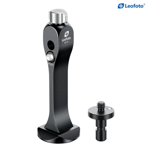 Leofoto BC-03 – Hands-Free Modular Binocular Adapter The Leofoto BC-03 is a precision-engineered binocular adapter designed for hunters, birders, and outdoor enthusiasts who need a rock-solid, hands-free glassing setup. Built with a modular design, this adapter allows you to securely mount your binoculars to a tripod, ensuring maximum stability and reduced eye fatigue during extended observation sessions. Constructed from CNC-machined aluminum, the BC-03 delivers exceptional durability without unnecessary weight. Its Arca-Swiss compatibility makes it easy to attach directly to most modern tripod heads, eliminating the need for additional plates or adapters. The slim, low-profile design ensures your binoculars remain compact and balanced, while the quick-attach system allows for fast setup and takedown in the field. Whether you’re glassing ridgelines for elk, scanning valleys for mule deer, or tracking distant bird species, the BC-03 keeps your optics locked in and steady, letting you spot more detail with less effort. Key Features Hands-Free Stability – Securely mounts binoculars to a tripod for extended glassing. Arca-Swiss Compatible – Direct mounting to most tripod heads. Modular Design – Works with a wide range of binocular sizes. Durable Construction – CNC-machined aluminum for strength and reliability. Lightweight & Packable – Minimal bulk for easy carry in the field. Why It Stands Out The Leofoto BC-03 bridges the gap between rugged durability and lightweight functionality. By eliminating hand shake and improving comfort during long glassing sessions, it allows you to see more, stay focused longer, and make better decisions in the field.