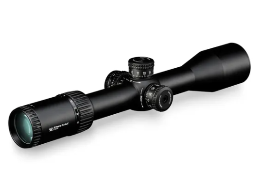 Vortex Strike Eagle® 3–18x44 Riflescope The Vortex Strike Eagle® 3–18x44 is built for shooters who demand precision, reliability, and versatility without the premium price tag. Designed to perform across both short and long-range engagements, this optic delivers the clarity, tracking, and repeatability needed to make confident shots in any environment. Whether you’re dialing for distance or holding for wind, the Strike Eagle’s advanced reticle and robust mechanics give you the consistency that serious shooters expect. Engineered within a lightweight yet durable housing, the Strike Eagle 3–18x44 is purpose-built for performance. The glass-etched reticle is optimized for ranging, holdovers, and wind corrections, while the first focal plane (FFP) design ensures accurate subtensions throughout the magnification range. With its wide zoom ratio, shooters can transition seamlessly from close-quarters precision to long-range target engagements. The 44mm objective lens, fully multi-coated optics, and exceptional light transmission combine to provide crisp, high-contrast visuals, even in challenging lighting conditions. Turrets are tactile, precise, and zero-resettable—allowing shooters to dial confidently and return to zero without hesitation. The side parallax adjustment offers fine-tuned focus, ensuring a sharp image at all distances. Waterproof, fogproof, and shockproof, the Strike Eagle is built to endure the rigors of field use, from the competition line to the backcountry. Key Features: Magnification: 3–18x Objective Lens Diameter: 44mm First Focal Plane (FFP) reticle for accurate holdovers at any magnification Glass-etched reticle with intuitive markings for elevation and wind Precision-machined turrets with zero-reset capability Fully multi-coated optics for superior light transmission Single-piece 30mm tube for enhanced strength and alignment Waterproof, fogproof, and shockproof construction Ideal For: Precision shooting Tactical applications Hunting and competition setups Summary: The Vortex Strike Eagle 3–18x44 strikes a perfect balance between performance and value. With its rugged build, crystal-clear optics, and shooter-friendly features, it’s a scope that performs far above its price point—ready to deliver accuracy you can count on, shot after shot.