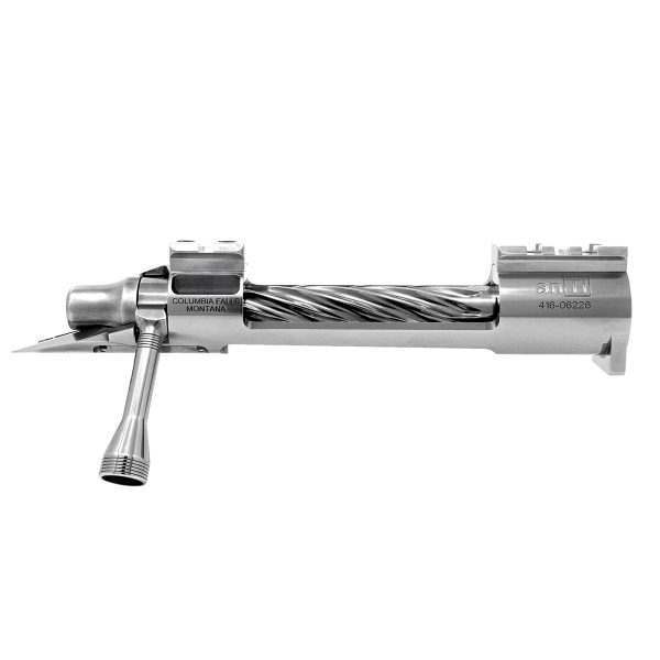 Defiance Machine anTi Stainless Action – Short Action (SA), Medium Action (MA), and Long Action (LA) The Defiance Machine anTi Stainless Action is designed for shooters who demand a lightweight yet extremely durable foundation for precision rifle builds. Built by Defiance Machine in Montana, the anTi action was developed specifically for hunters and shooters who want the strength and reliability of a steel action while keeping overall rifle weight to a minimum. The anTi has become a favorite for ultralight mountain rifles and backcountry hunting builds where every ounce matters but performance and reliability cannot be compromised. The receiver of the anTi action is machined from pre-hardened aircraft-certified 416 stainless steel, delivering excellent strength and corrosion resistance in harsh environments. The bolt is machined from a single piece of 4340 chrome-moly steel, allowing extremely tight headspace tolerances and consistent lockup shot after shot. This combination of materials and manufacturing processes produces a smooth-cycling action with excellent durability and reliability in the field. The receiver incorporates an integral recoil lug, and the bolt features recessed lugs, a Mini-16 extractor, and a plunger ejector for dependable extraction and ejection across a wide range of cartridges. The anTi action is available in Short Action (SA), Medium Action (MA), and Long Action (LA) configurations, allowing builders to chamber rifles in everything from compact short-action cartridges to larger magnum platforms. One of the defining features of the anTi is its extremely low weight compared to traditional steel actions. Depending on configuration, the action weighs roughly 19–22 ounces, putting it very close to the weight of many titanium actions while maintaining the durability and rigidity of stainless steel construction. This makes the anTi one of the most popular action choices for lightweight precision hunting rifles and ultralight backcountry builds. Components Defiance Machine anTi Stainless Steel Receiver One-piece 4340 chrome-moly bolt Integral recoil lug Mini-16 extractor system Plunger ejector Side bolt release assembly Available in Short Action (SA), Medium Action (MA), and Long Action (LA) Notes Built from pre-hardened 416 stainless steel for durability and corrosion resistance Lightweight design ranging roughly 19–22 oz depending on action length Uses Remington 700 thread pattern (1.0625” × 16 TPI) for barrel compatibility Compatible with most Remington 700 triggers, stocks, and chassis systems The Defiance anTi Stainless Action delivers the perfect combination of strength, lightweight performance, and precision engineering. Whether used as the foundation for a mountain hunting rifle or a lightweight precision build, the anTi provides the reliability and smooth operation that serious shooters expect from a premium custom rifle action.