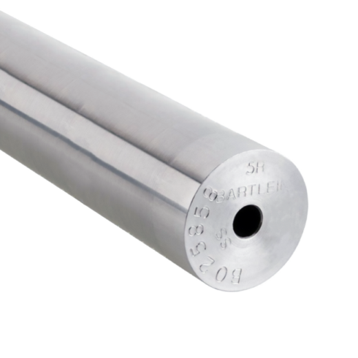 The Bartlein Steel Barrel Blank represents one of the most respected and widely used barrel options in the precision rifle world. Bartlein Barrels are trusted by competitive shooters, military marksmen, and custom rifle builders who demand the highest levels of accuracy and consistency. Known for their meticulous manufacturing standards and premium materials, Bartlein barrels have become a benchmark in the industry for precision rifle performance. Starting a rifle build with a Bartlein steel blank provides the foundation needed for a truly exceptional custom barrel when properly chambered and installed by a qualified gunsmith. Bartlein manufactures their barrels using a single-point cut rifling process, which is widely regarded as one of the most precise rifling methods available. Unlike button rifling or hammer forging, cut rifling removes small amounts of steel during each pass to create perfectly uniform grooves while minimizing internal stress within the barrel. This process produces extremely consistent bore dimensions and excellent bullet stabilization. After rifling, each barrel is hand-lapped to ensure a smooth internal finish that promotes consistent velocity, reduced fouling, and improved long-term accuracy. Because these barrels are supplied as unfinished barrel blanks, they allow gunsmiths complete control over the final configuration of the rifle barrel. A gunsmith will machine the tenon to fit the action, cut the chamber for the selected cartridge, and thread or crown the muzzle as required. This allows the finished barrel to be precisely matched to the rifle’s action and cartridge specifications. Bartlein steel blanks are available in a wide variety of calibers, twist rates, contours, and lengths, making them suitable for precision competition rifles, tactical rifles, and high-performance hunting builds. Components Bartlein precision cut-rifled stainless steel barrel blank Single-point cut rifling process Hand-lapped bore for smooth internal finish Available in multiple calibers, twist rates, contours, and lengths Notes This barrel blank is NOT chambered or threaded. A qualified gunsmith is required to chamber, thread, and properly install the barrel. Twist rates, contours, and lengths vary depending on caliber and intended application. Customers must call for available options and current lead times before ordering. The Bartlein Steel Barrel Blank provides a premium starting point for custom rifle builds where precision is the top priority. When properly chambered and installed by an experienced gunsmith, Bartlein barrels are capable of delivering the exceptional accuracy and consistency that serious shooters demand.