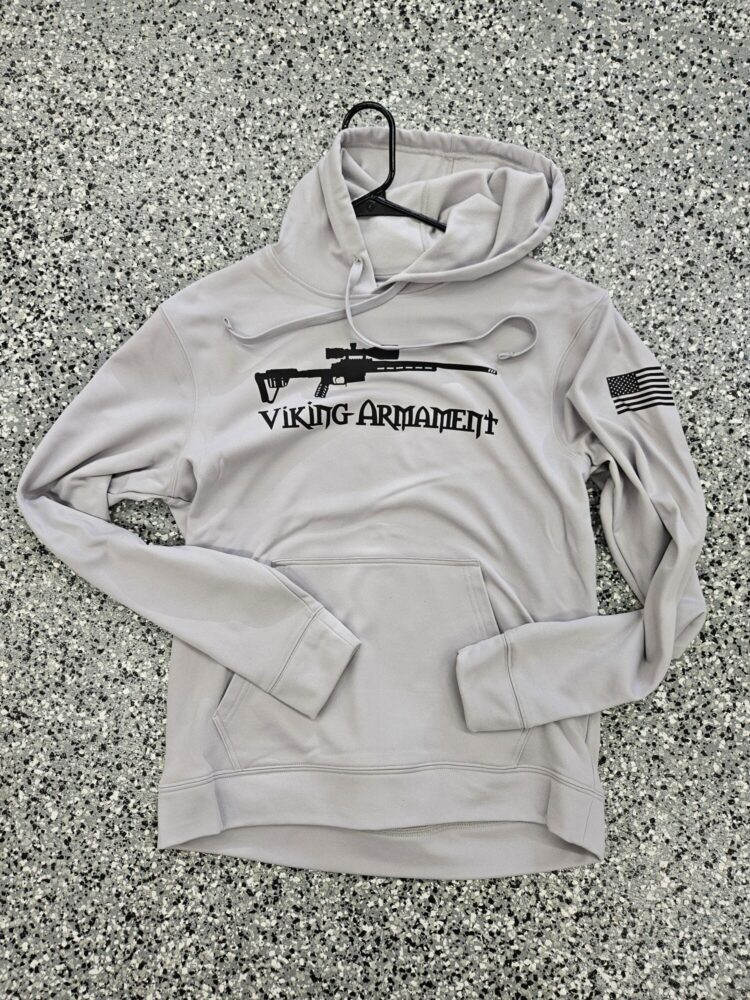 VA Hoodie - Light Grey - Image 1